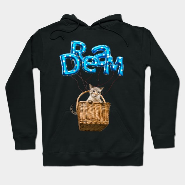 Dream (Yellow Background) Hoodie by leBoosh-Designs